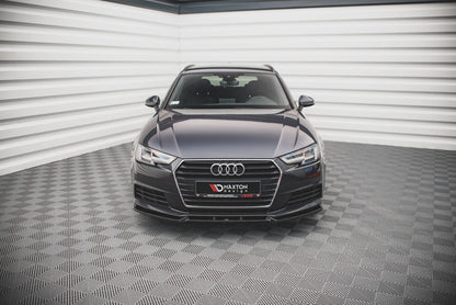 Audi A4 B9 Avant Frontspoiler - Frontlippe V.1 Maxton Design 