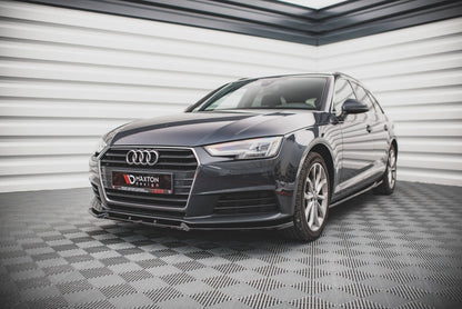 Audi A4 B9 Avant Frontspoiler - Frontlippe V.1 Maxton Design 