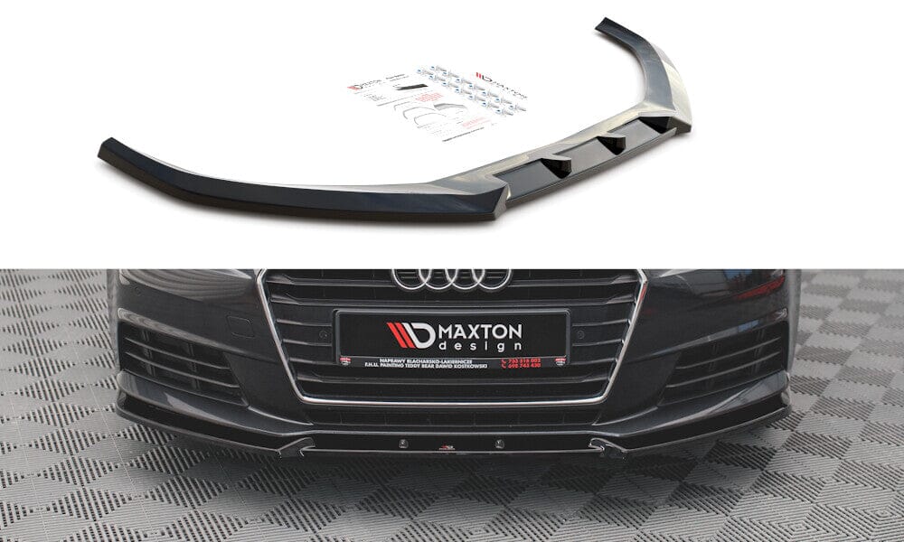 Audi A4 B9 Avant Frontspoiler - Frontlippe V.1 Maxton Design 