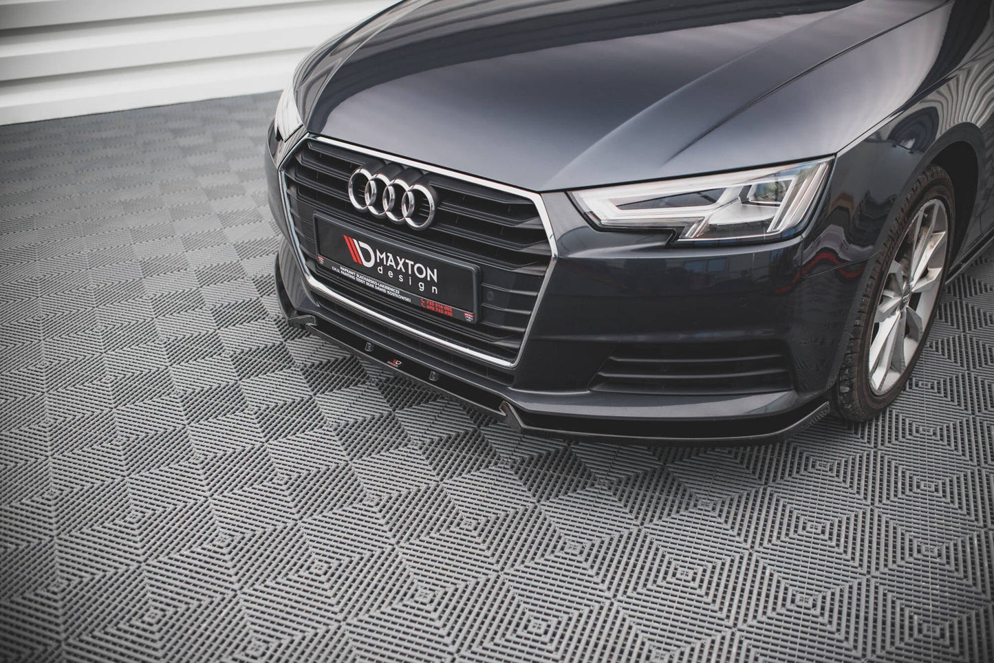 Audi A4 B9 Avant Frontspoiler - Frontlippe V.1 Maxton Design 