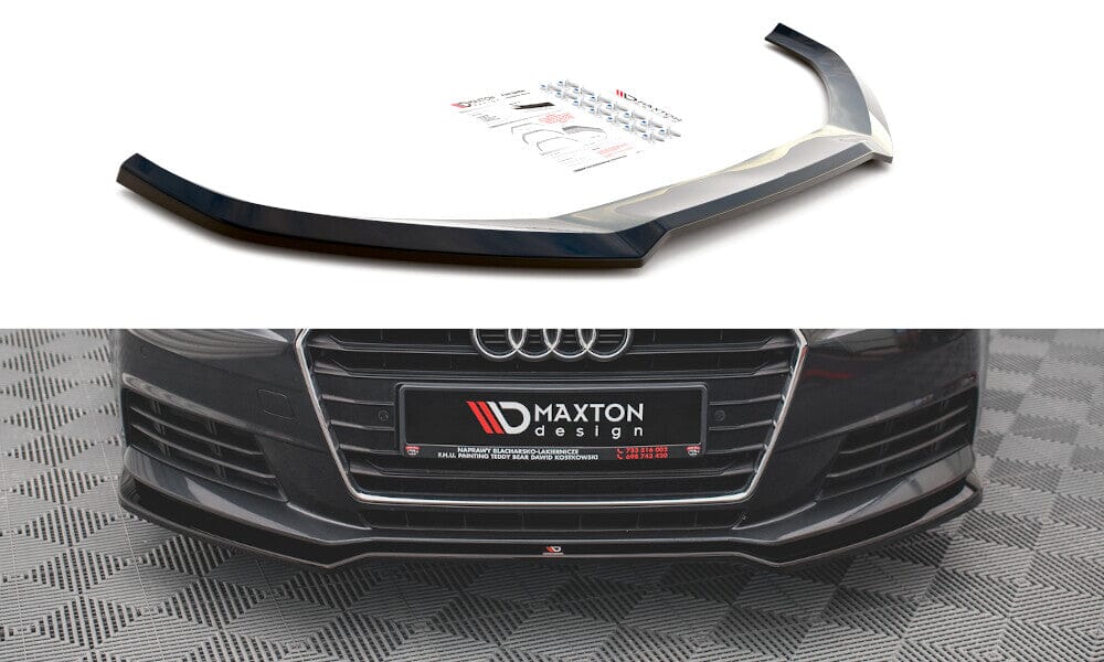 Audi A4 B9 Avant Frontspoiler - Frontlippe V.2 Maxton Design 