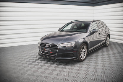 Audi A4 B9 Avant Frontspoiler - Frontlippe V.2 Maxton Design 