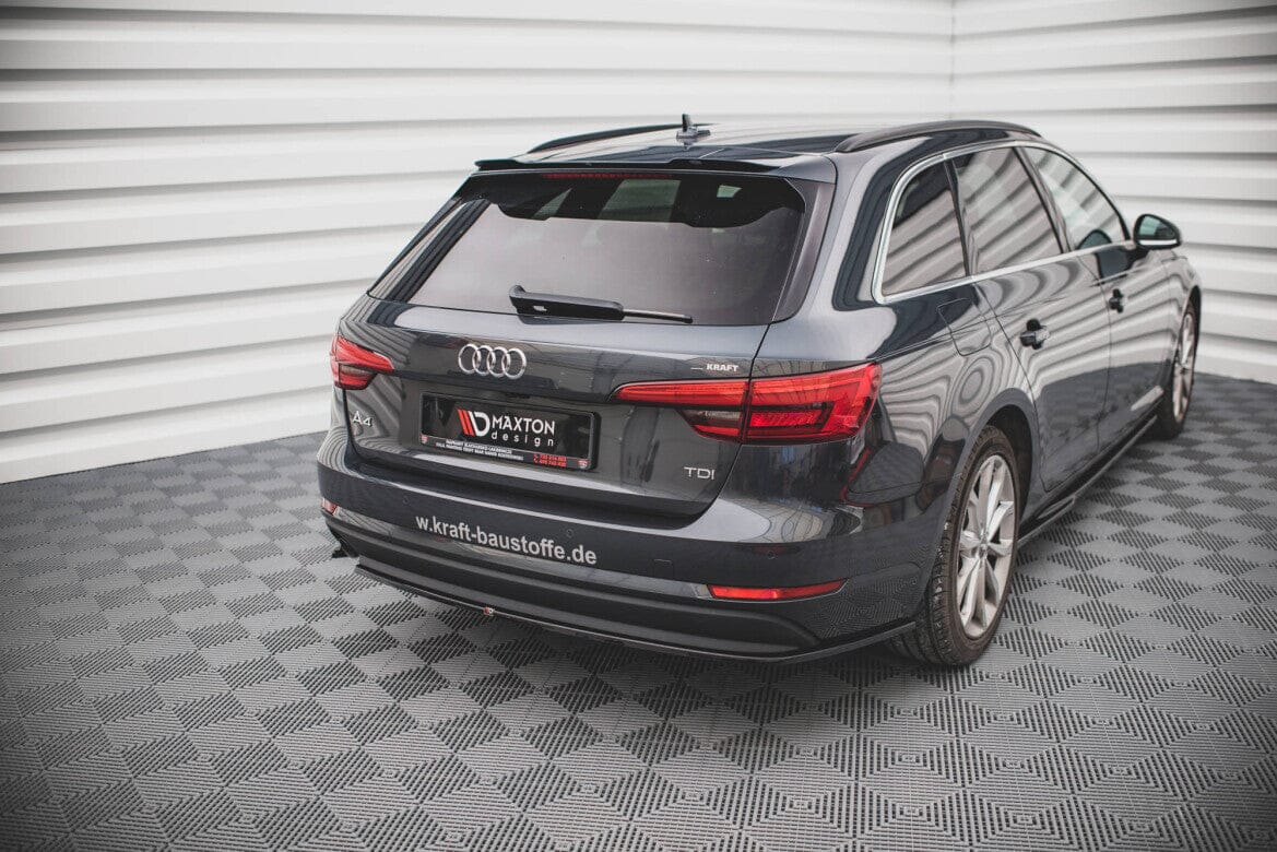 Audi A4 B9 Avant Heck Ansatz Maxton Design 