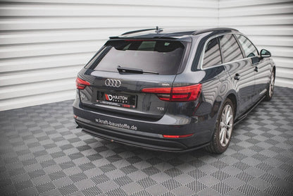 Audi A4 B9 Avant Heck Ansatz Maxton Design 