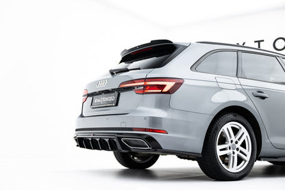Audi A4 B9 Avant Heck Ansatz Maxton Design 