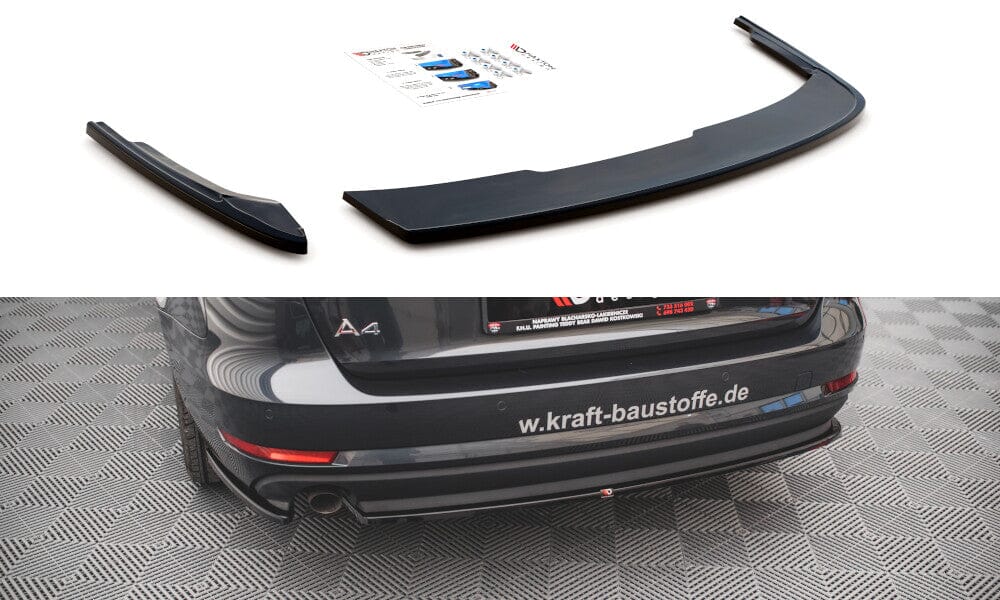 Audi A4 B9 Avant Heck Ansatz Maxton Design 