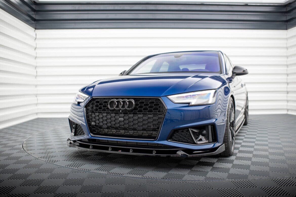 Audi A4 B9 Competition Frontspoiler - Frontlippe V.1 Maxton Design 