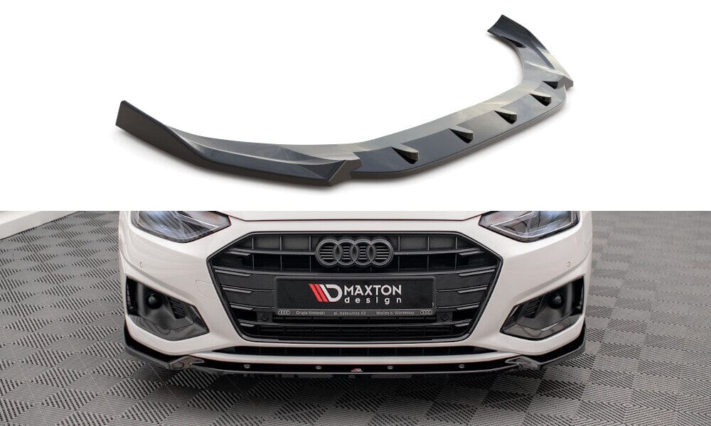 Audi A4 B9 Facelift Avant Frontspoiler - Frontlippe V.1 Maxton Design 