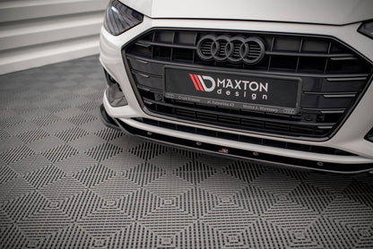 Audi A4 B9 Facelift Avant Frontspoiler - Frontlippe V.2 Maxton Design 