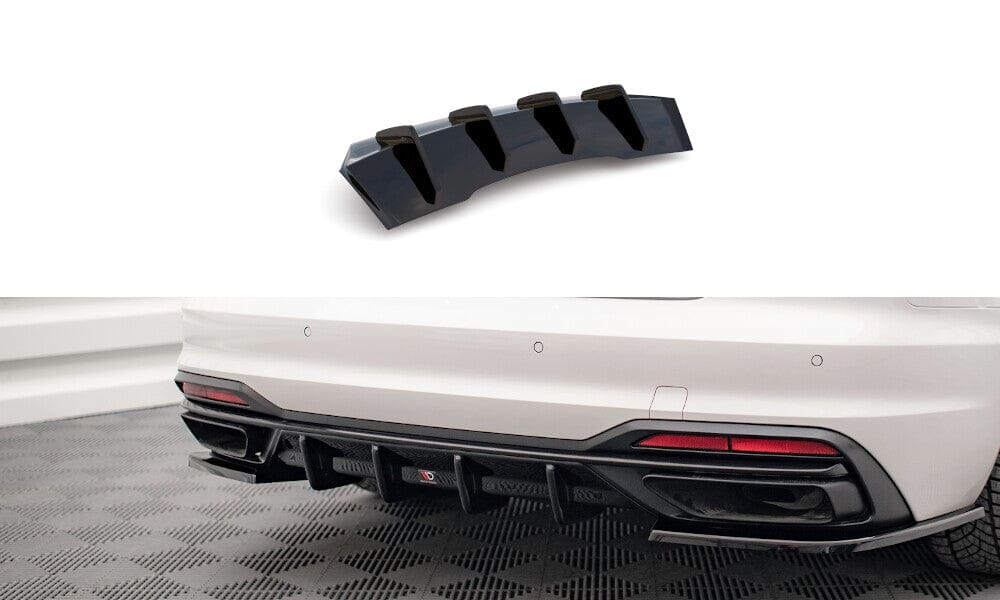 Audi A4 B9 Facelift Avant Heckansatz Maxton Design 