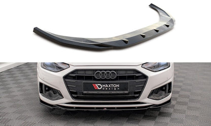 Audi A4 B9 Facelift Limousine Frontspoiler - Frontlippe V.2 Maxton Design 