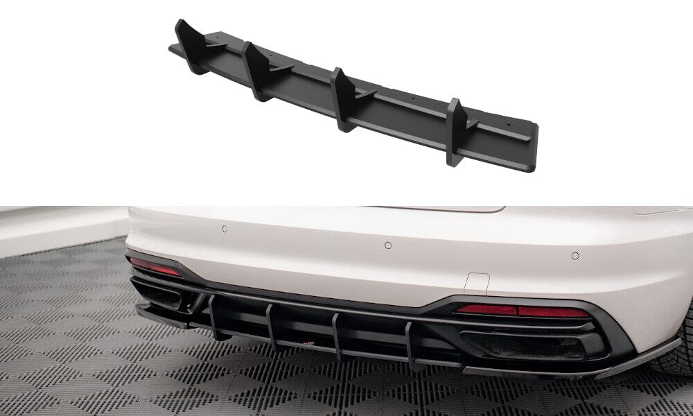 Audi A4 B9 Facelift Limousine Street Pro Heckschürze Maxton Design 