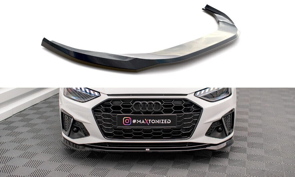 Audi A4 B9 Facelift S-Line Avant Frontspoiler - Frontlippe V.2 Maxton Design 