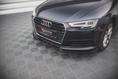 Audi A4 B9 Limousine Frontspoiler - Frontlippe V.1 Maxton Design 