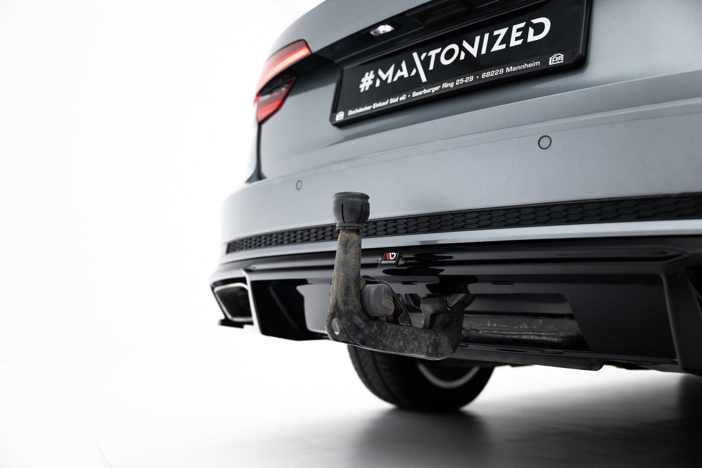 Audi A4 B9 Limousine Heck Ansatz Maxton Design 