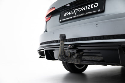 Audi A4 B9 Limousine Heck Ansatz Maxton Design 