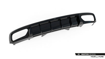 Audi A4 B9 Limousine Heck Ansatz Maxton Design 