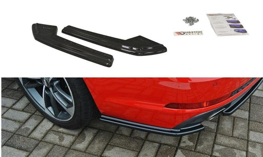 Audi A4 B9 S-Line Avant Heck Flaps Maxton Design 