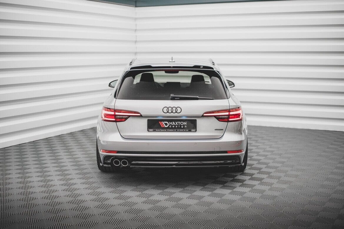 Audi A4 B9 S-Line Heckansatz V.2 Maxton Design 