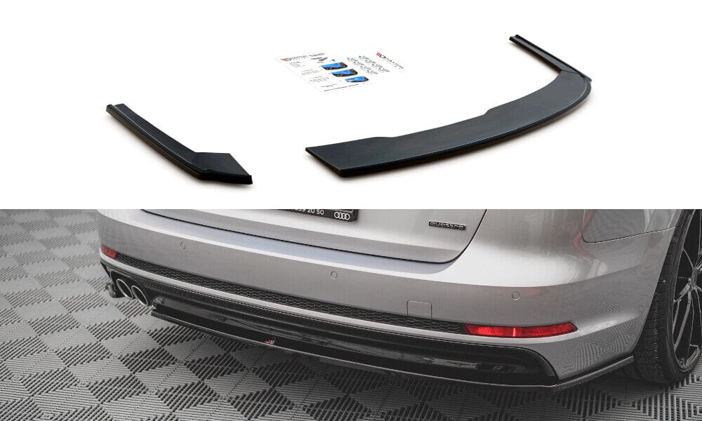 Audi A4 B9 S-Line Heckansatz V.2 Maxton Design 