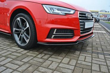 Audi A4 B9 S-Line Limousine Frontspoiler - Frontlippe V.1 Maxton Design 