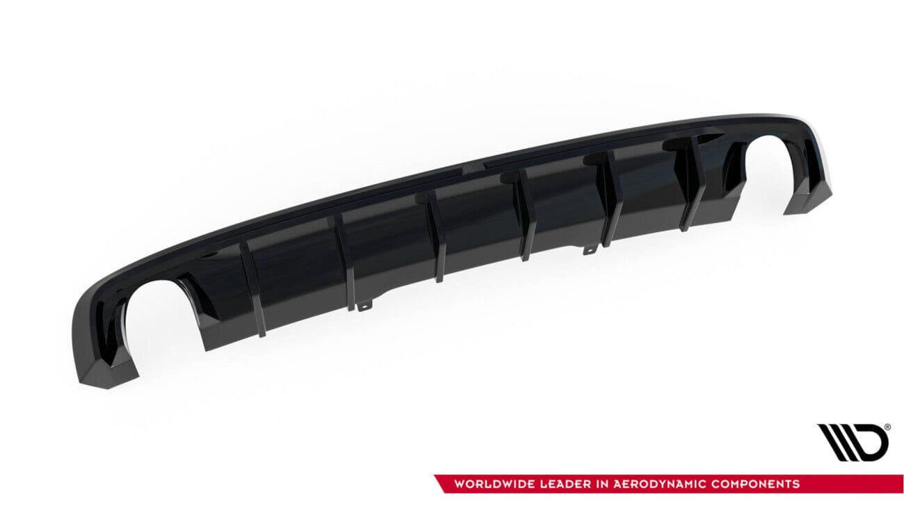 Audi A4 B9 S-Line Limousine Heck Diffusor O-O Maxton Design 