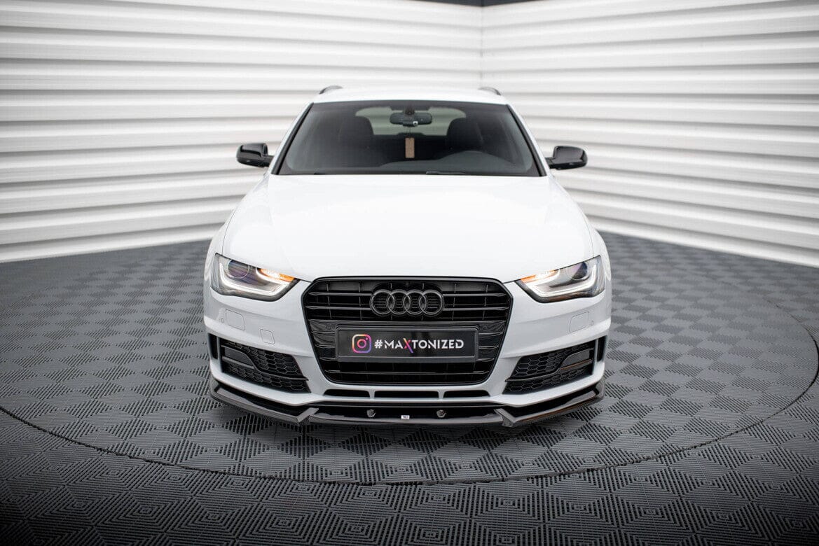 Audi A4 BB Facelift Competition Frontspoiler - Frontlippe V.1 Maxton Design 