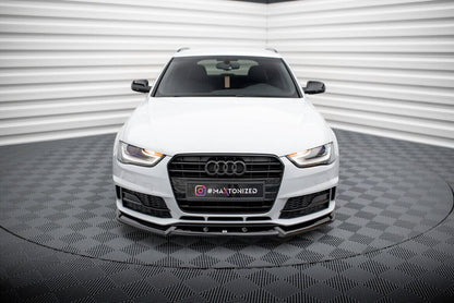 Audi A4 BB Facelift Competition Frontspoiler - Frontlippe V.1 Maxton Design 