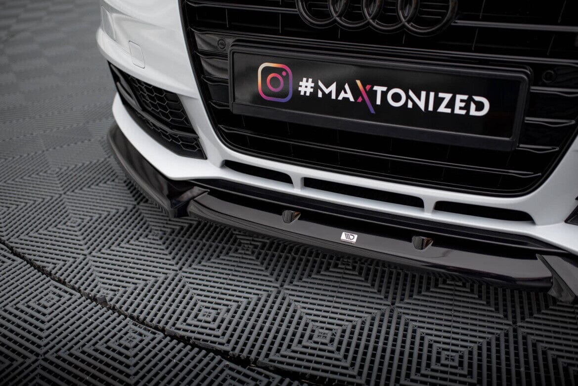 Audi A4 BB Facelift Competition Frontspoiler - Frontlippe V.1 Maxton Design 
