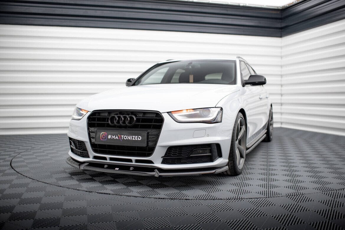Audi A4 BB Facelift Competition Frontspoiler - Frontlippe V.1 Maxton Design 