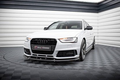 Audi A4 BB Facelift Competition Frontspoiler - Frontlippe V.1 Maxton Design 