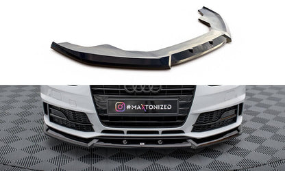 Audi A4 BB Facelift Competition Frontspoiler - Frontlippe V.1 Maxton Design 