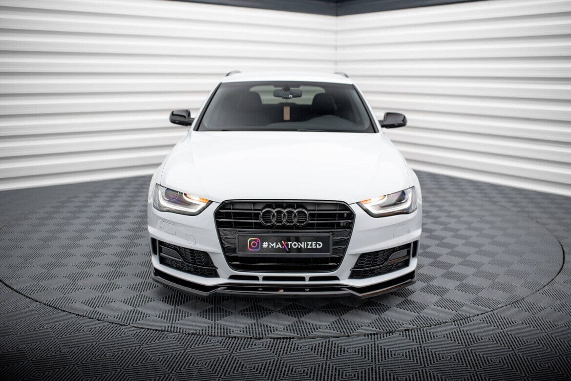 Audi A4 BB Facelift Competition Frontspoiler - Frontlippe V.2 Maxton Design 