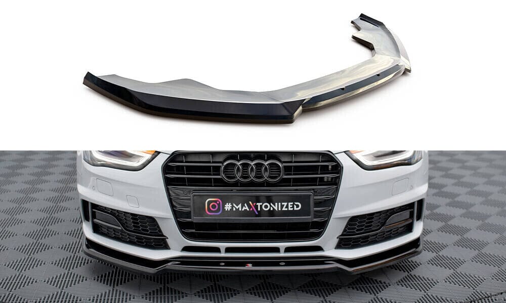 Audi A4 BB Facelift Competition Frontspoiler - Frontlippe V.2 Maxton Design 