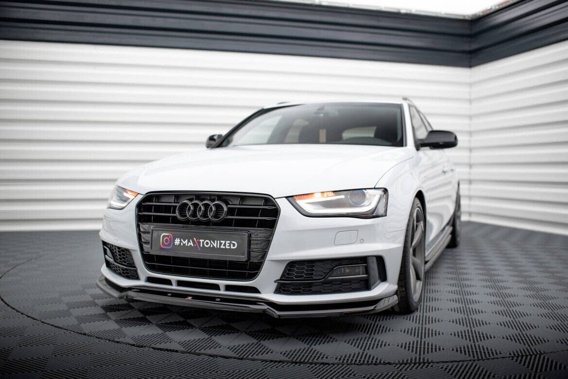 Audi A4 BB Facelift Competition Frontspoiler - Frontlippe V.2 Maxton Design 