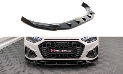 Audi A4 S-Line B9 Facelift Limousine Frontspoiler - Frontlippe V.1 Maxton Design 