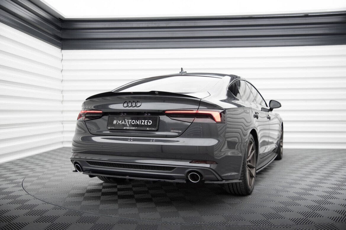 Audi A5 5F S-Line Coupe Heckansatz Maxton Design 