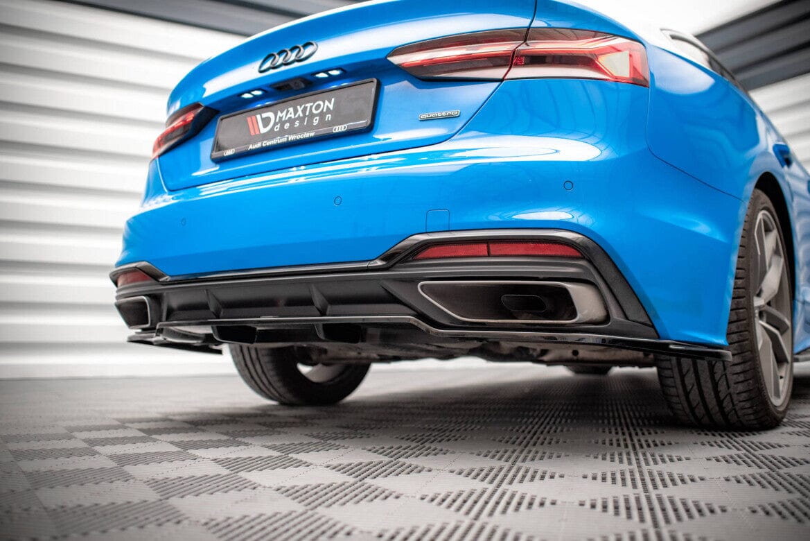 Audi A5 5F S-Line Facelift Coupe Hecksplitter Maxton Design 