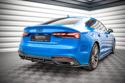 Audi A5 5F S-Line Facelift Coupe Hecksplitter Maxton Design 