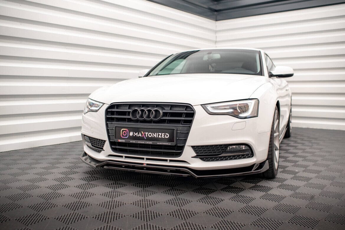 Audi A5 8T Facelift Coupe Frontspoiler - Frontlippe V.2 Maxton Design 