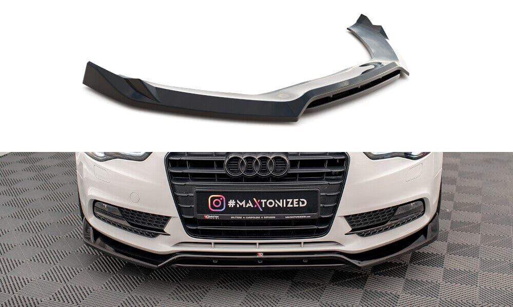 Audi A5 8T Facelift Coupe Frontspoiler - Frontlippe V.2 Maxton Design 