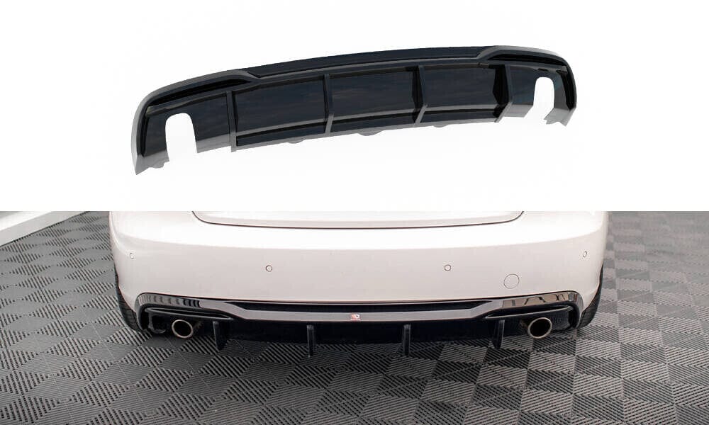Audi A5 8T Facelift Coupe Heck Diffusor O-O Maxton Design 