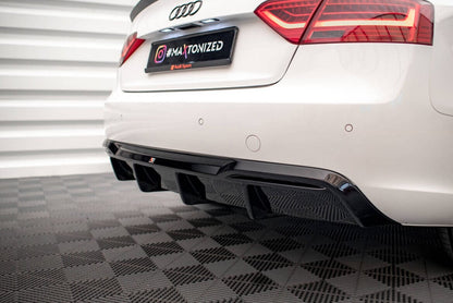 Audi A5 8T Facelift Coupe Heck Diffusor OO- Maxton Design 