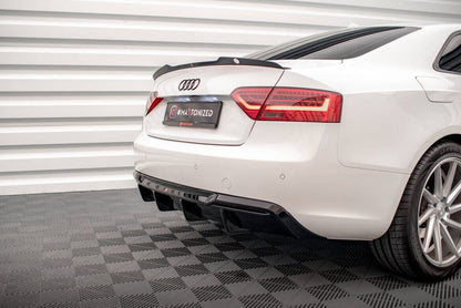 Audi A5 8T Facelift Coupe Heck Diffusor OO- Maxton Design 