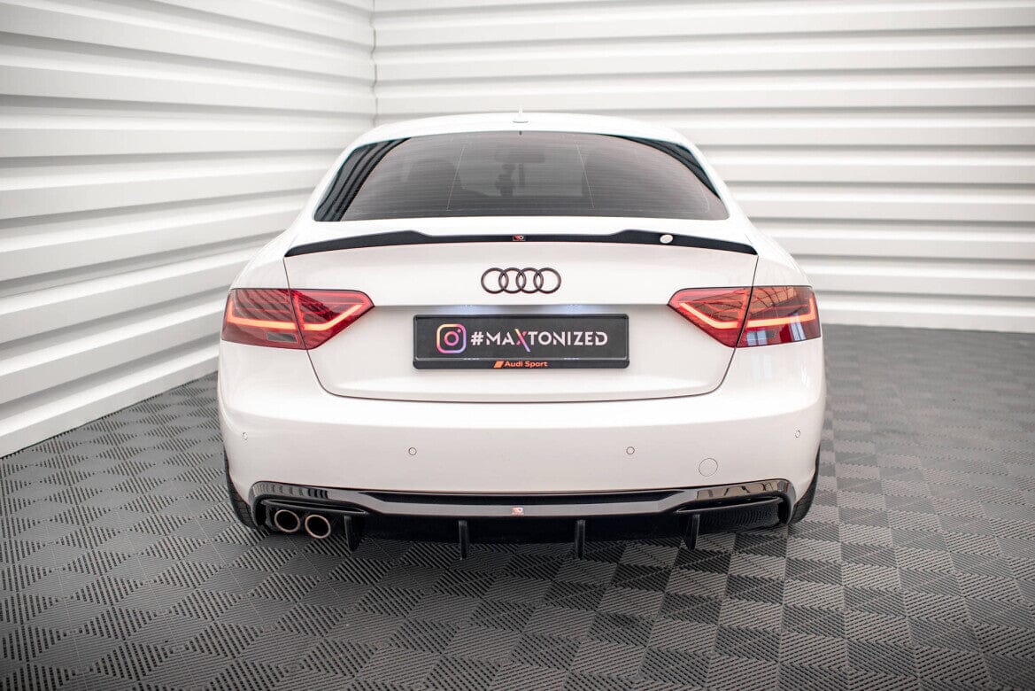 Audi A5 8T Facelift Coupe Heck Diffusor OO- Maxton Design 