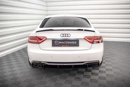 Audi A5 8T Facelift Coupe Heck Diffusor OO- Maxton Design 