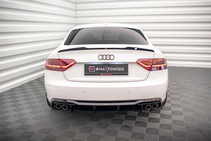 Audi A5 8T Facelift Coupe Heck Diffusor OO-OO Maxton Design 