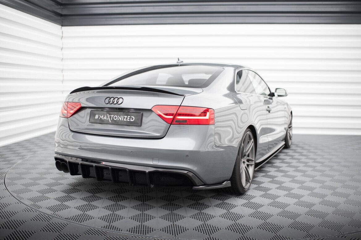 Audi A5 8T Facelift S-Line Cabrio Heck Diffusor OO- Maxton Design 