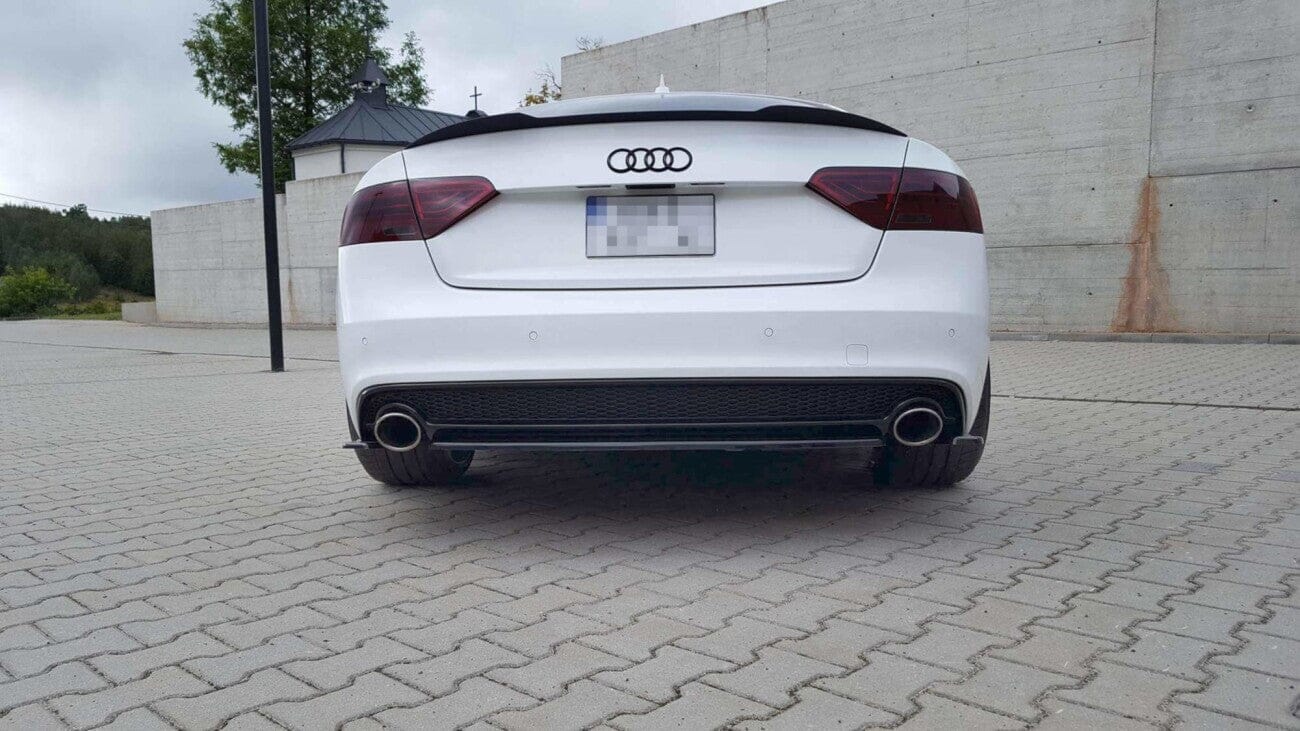 Audi A5 8T Facelift S-Line Cabrio Heckansatz Maxton Design 