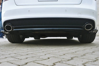 Audi A5 8T Facelift S-Line Cabrio Heckansatz Maxton Design 